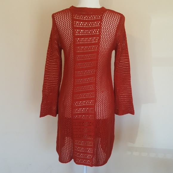 Free People Rosalind Swit Dress Crochet Mini Small - Picture 3 of 4